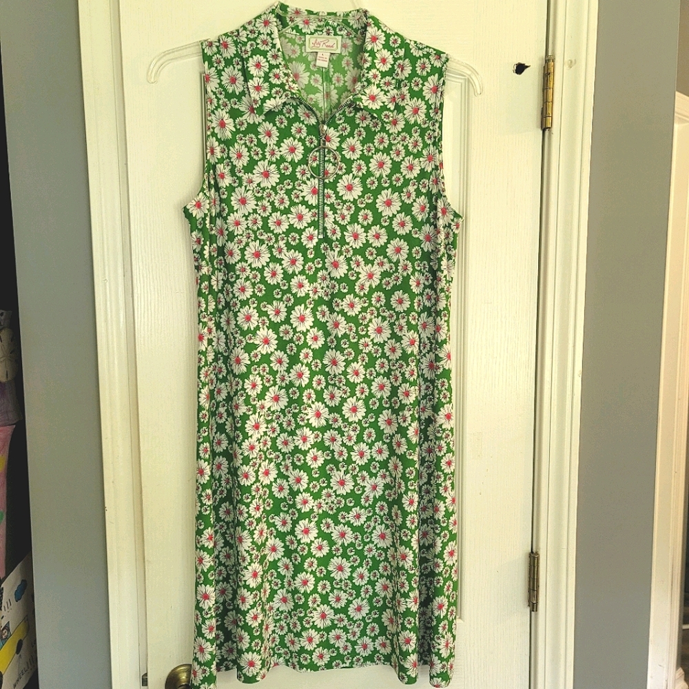 Floral Green Midi Dress